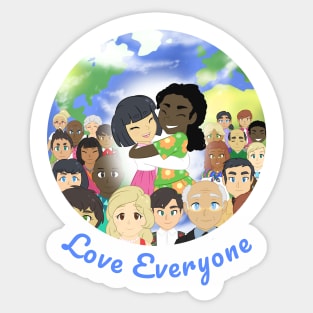 Love Everyone Sticker